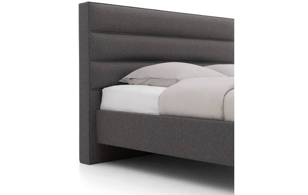 Goossens bedframe elite grijs stof - 8227955-04