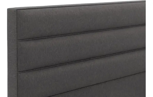 Goossens bedframe elite grijs stof - 8227955-07