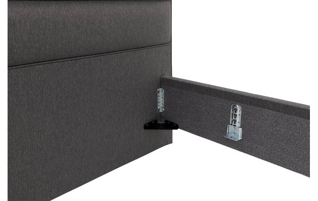 Goossens bedframe elite grijs stof - 8227955-09
