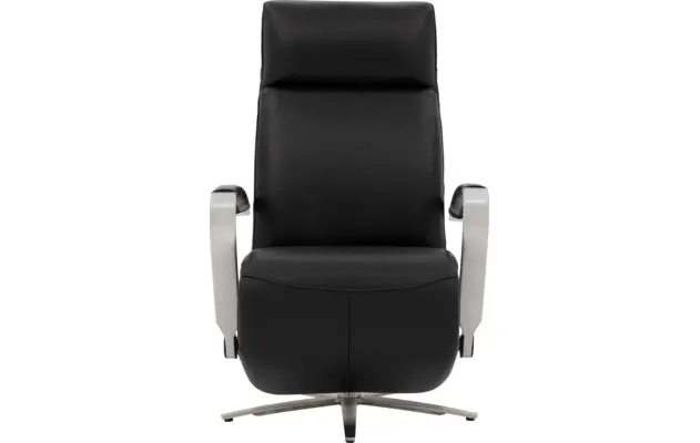 Goossens relaxstoel athena zwart leer - 8228247-03