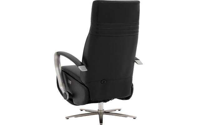 Goossens relaxstoel athena zwart leer - 8228247-04