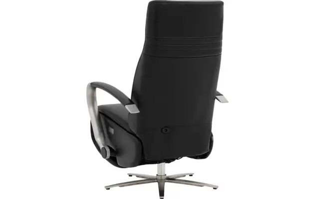 Goossens relaxstoel athena zwart leer - 8228247-04