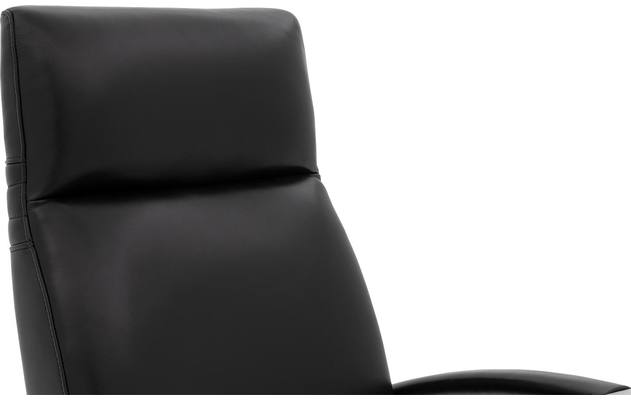 Goossens relaxstoel athena zwart leer - 8228247-06