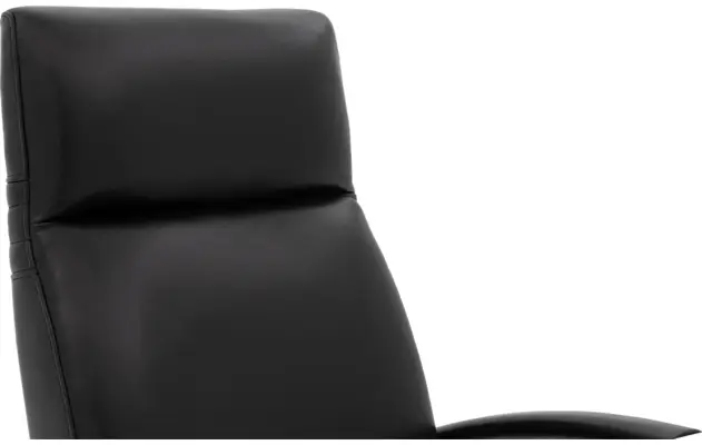 Goossens relaxstoel athena zwart leer - 8228247-06