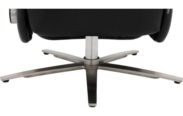 Goossens relaxstoel athena zwart leer - 8228247-07
