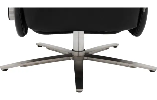 Goossens relaxstoel athena zwart leer - 8228247-07