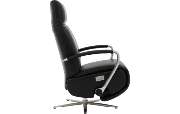 Goossens relaxstoel athena zwart leer - 8228247-10