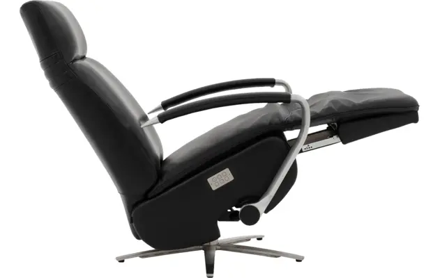 Goossens relaxstoel athena zwart leer - 8228247-13