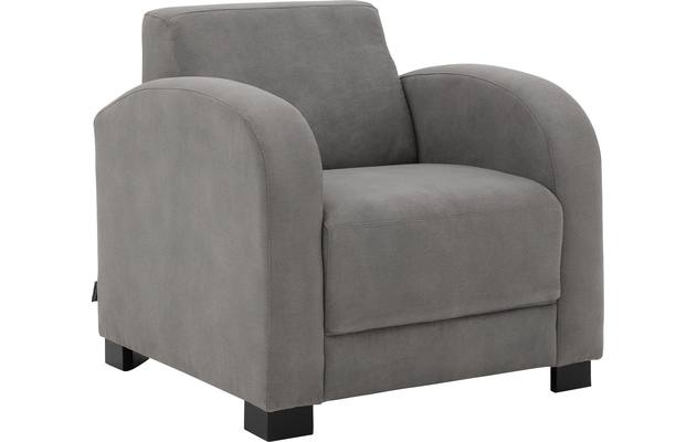 Goossens fauteuil my style grijs microvezel - 8228260-02