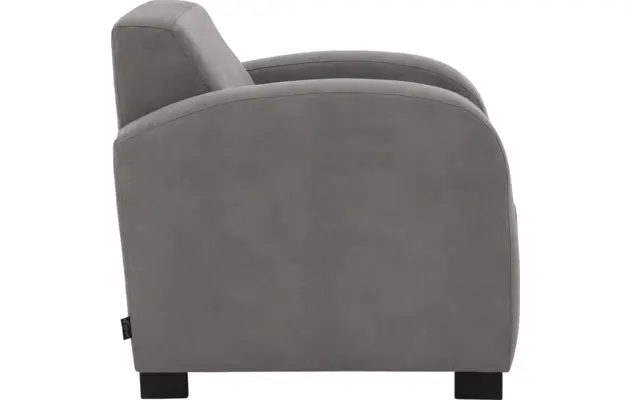 Goossens fauteuil my style grijs microvezel - 8228260-04