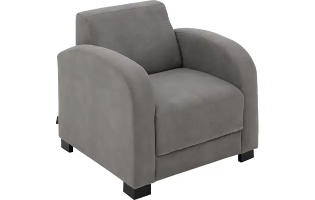 Goossens fauteuil my style grijs microvezel - 8228260-05