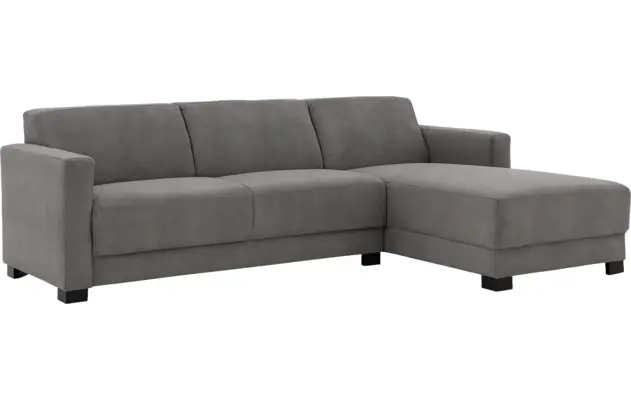Goossens loungebank my style grijs microvezel - 8228262-02