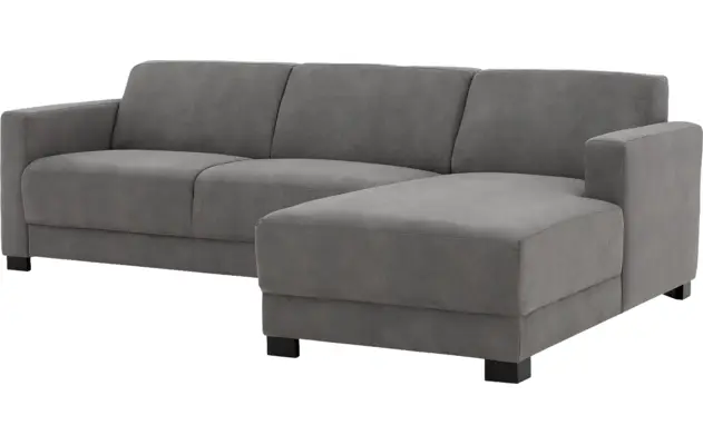 Goossens loungebank my style grijs microvezel - 8228262-05