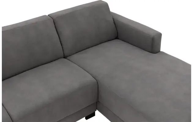 Goossens loungebank my style grijs microvezel - 8228262-06
