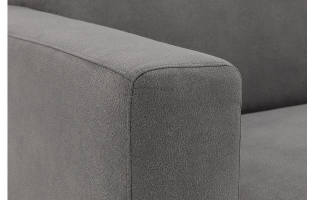 Goossens loungebank my style grijs microvezel - 8228262-08
