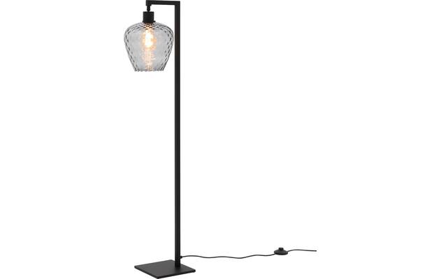 Goossens vloerlamp dijon zwart metaal - 8228438-02