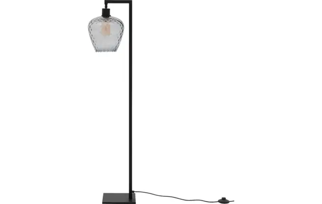 Goossens vloerlamp dijon zwart metaal - 8228438-03