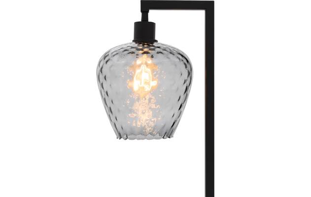 Goossens vloerlamp dijon zwart metaal - 8228438-05