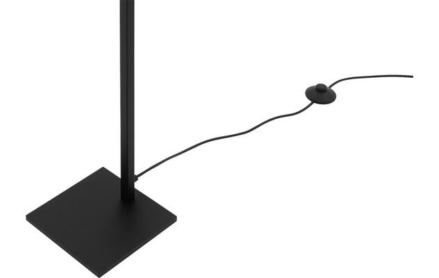 Goossens vloerlamp dijon zwart metaal - 8228438-07