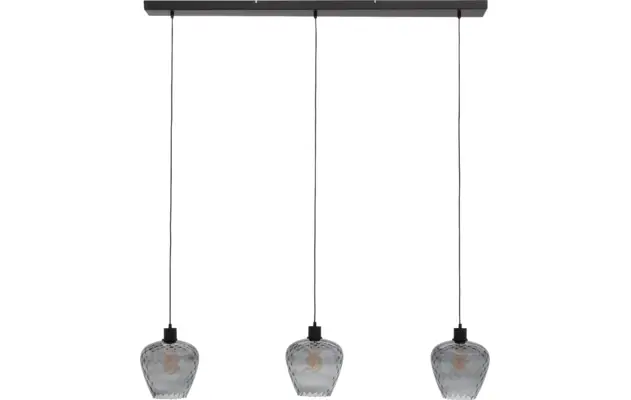 Goossens hanglamp dijon zwart metaal - 8228439-03