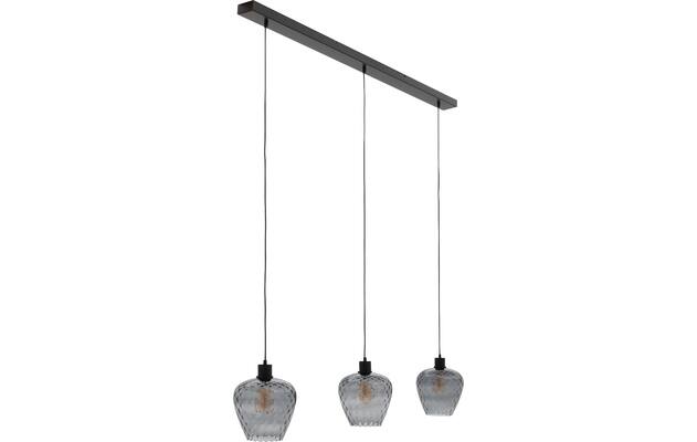 Goossens hanglamp dijon zwart metaal - 8228439-04