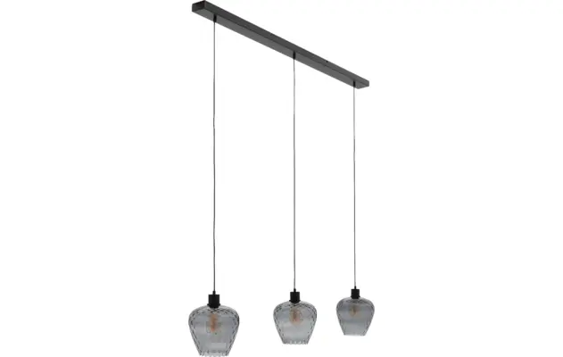 Goossens hanglamp dijon zwart metaal - 8228439-04
