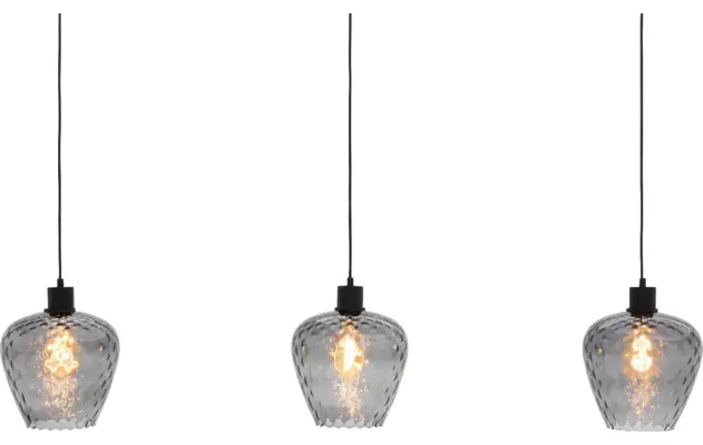 Goossens hanglamp dijon zwart metaal - 8228439-06