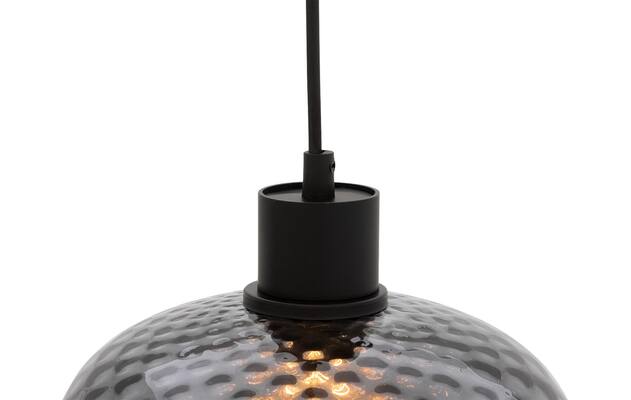 Goossens hanglamp dijon zwart metaal - 8228439-08