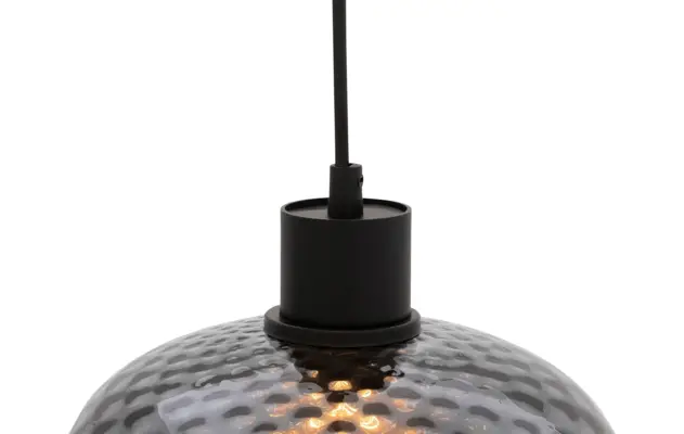 Goossens hanglamp dijon zwart metaal - 8228439-08