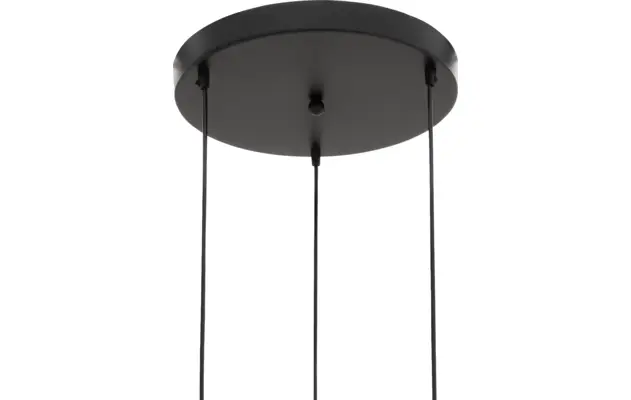 Goossens hanglamp dijon zwart metaal - 8228440-05