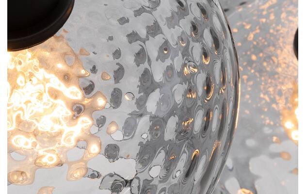 Goossens hanglamp dijon zwart metaal - 8228440-10