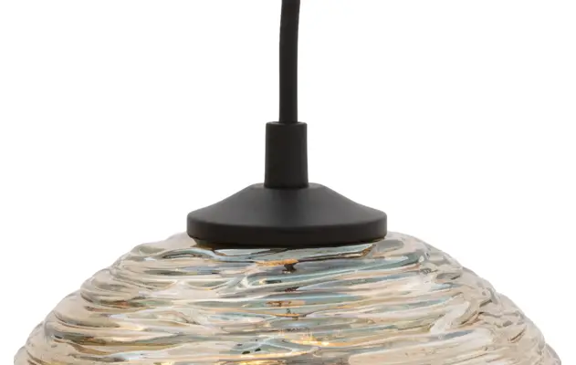 Goossens hanglamp soleil zwart metaal - 8228444-08