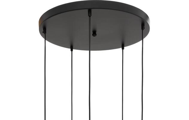 Goossens hanglamp soleil zwart metaal - 8228446-05
