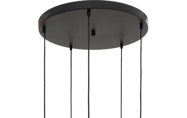 Goossens hanglamp soleil zwart metaal - 8228446-05