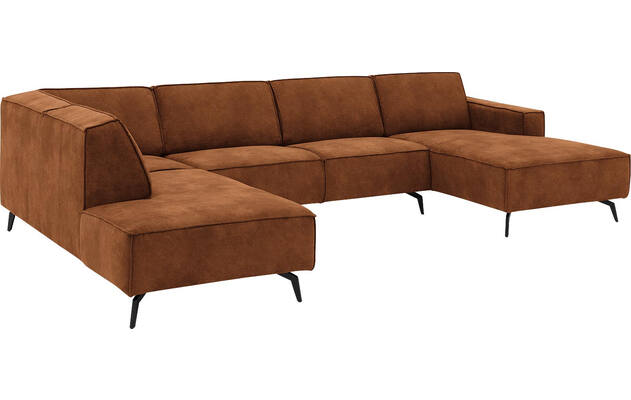 Goossens u bank hercules bruin microvezel - 8229328-03-gespiegeld