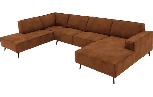 Goossens u bank hercules bruin microvezel - 8229328-06-gespiegeld