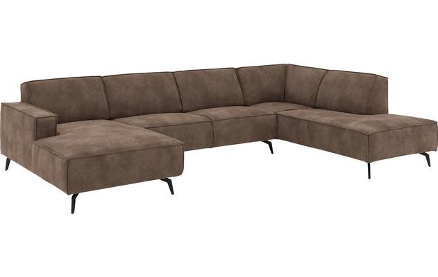 Goossens u bank hercules bruin microvezel - 8229329-02