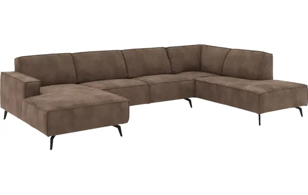 Goossens u bank hercules bruin microvezel - 8229329-02