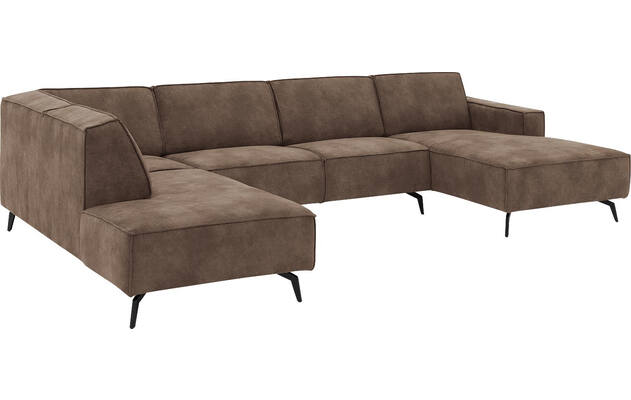 Goossens u bank hercules bruin microvezel - 8229329-03-gespiegeld