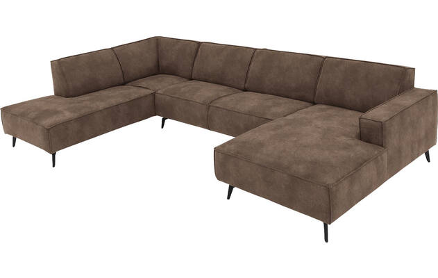 Goossens u bank hercules bruin microvezel - 8229329-06-gespiegeld