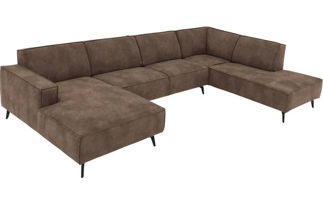 Goossens u bank hercules bruin microvezel - 8229329-06