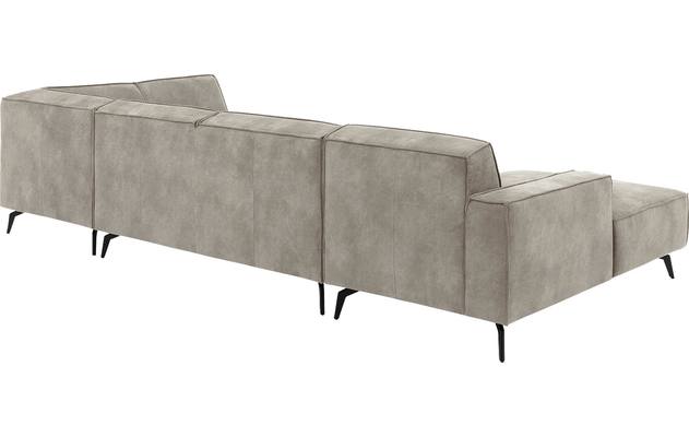 Goossens u bank hercules grijs microvezel - 8229330-04