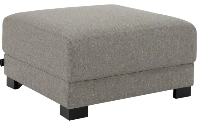 Goossens hocker my style grijs stof - 8229338-02