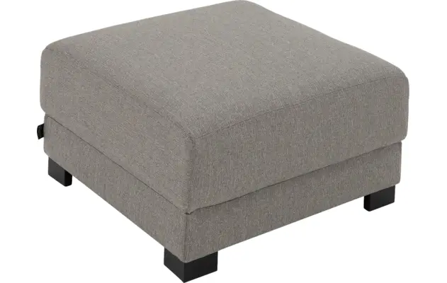 Goossens hocker my style grijs stof - 8229338-03