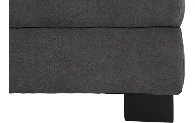 Goossens hocker my style grijs microvezel - 8229339-04