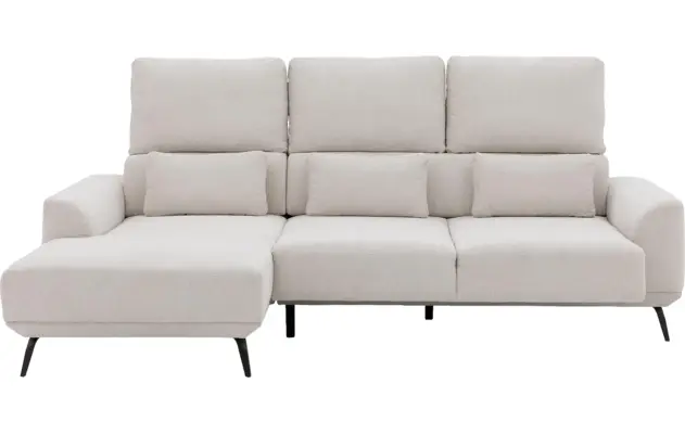 Goossens excellent loungebank princess wit stof - 8229345-03