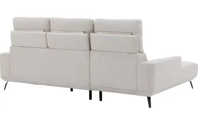 Goossens excellent loungebank princess wit stof - 8229345-11