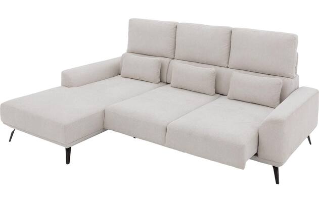 Goossens excellent loungebank princess wit stof - 8229345-12