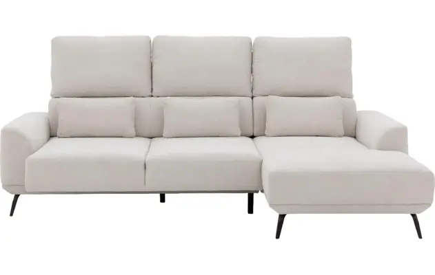 Goossens excellent loungebank princess wit stof - 8229345-gespiegeld-03
