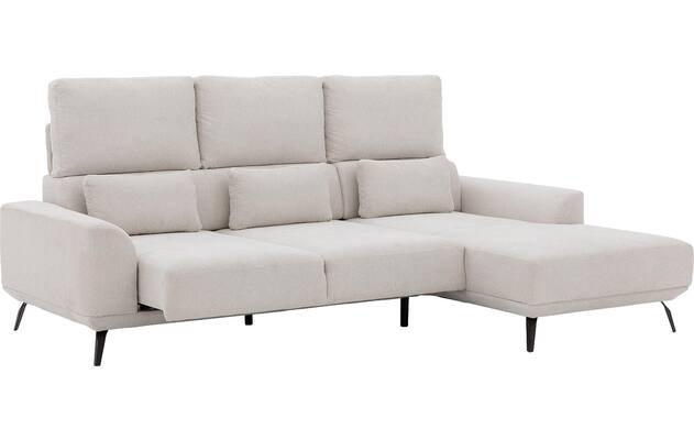 Goossens excellent loungebank princess wit stof - 8229345-gespiegeld-06